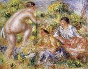 Pierre Renoir Young Women in the Country Sweden oil painting artist